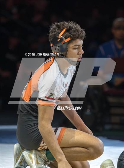 Thumbnail 1 in CIF State Boys Wrestling Championships (Finals; 106lbs - 145llbs) photogallery.