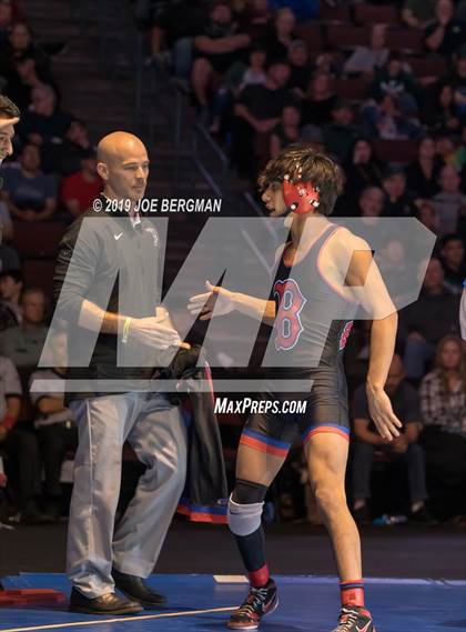 Thumbnail 3 in CIF State Boys Wrestling Championships (Finals; 106lbs - 145llbs) photogallery.
