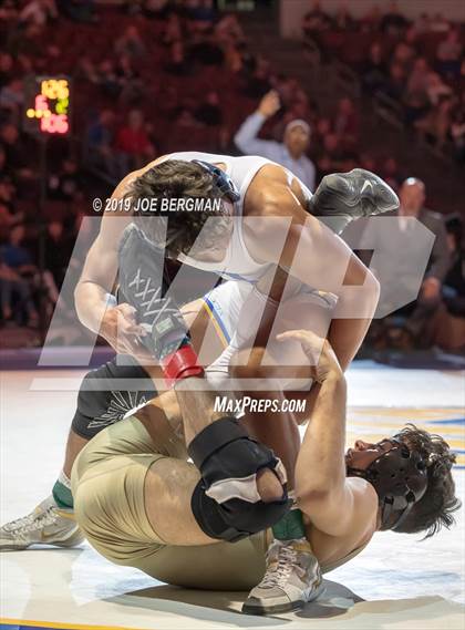 Thumbnail 3 in CIF State Boys Wrestling Championships (Finals; 106lbs - 145llbs) photogallery.