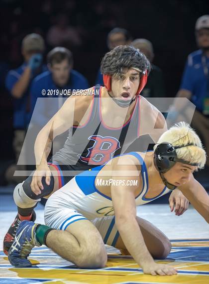 Thumbnail 3 in CIF State Boys Wrestling Championships (Finals; 106lbs - 145llbs) photogallery.