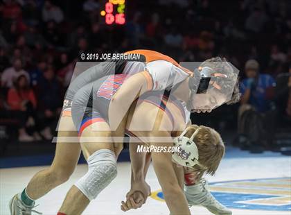 Thumbnail 2 in CIF State Boys Wrestling Championships (Finals; 106lbs - 145llbs) photogallery.