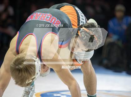 Thumbnail 1 in CIF State Boys Wrestling Championships (Finals; 106lbs - 145llbs) photogallery.