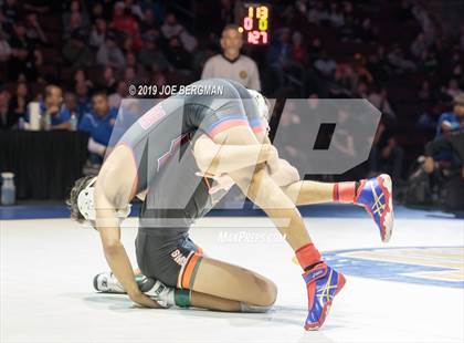 Thumbnail 1 in CIF State Boys Wrestling Championships (Finals; 106lbs - 145llbs) photogallery.