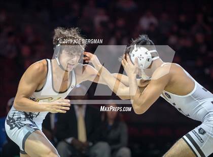 Thumbnail 3 in CIF State Boys Wrestling Championships (Finals; 106lbs - 145llbs) photogallery.