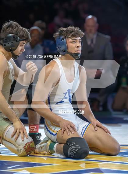 Thumbnail 1 in CIF State Boys Wrestling Championships (Finals; 106lbs - 145llbs) photogallery.