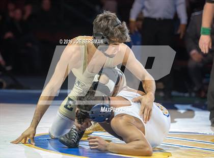 Thumbnail 3 in CIF State Boys Wrestling Championships (Finals; 106lbs - 145llbs) photogallery.