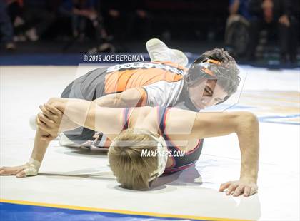 Thumbnail 2 in CIF State Boys Wrestling Championships (Finals; 106lbs - 145llbs) photogallery.