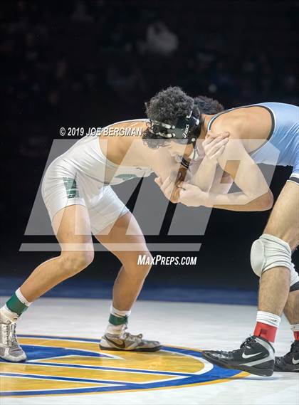 Thumbnail 2 in CIF State Boys Wrestling Championships (Finals; 106lbs - 145llbs) photogallery.