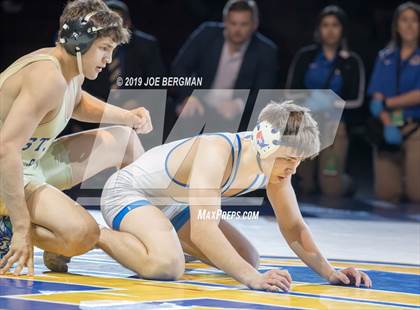 Thumbnail 1 in CIF State Boys Wrestling Championships (Finals; 106lbs - 145llbs) photogallery.