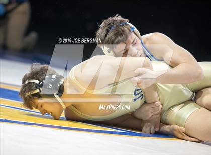Thumbnail 3 in CIF State Boys Wrestling Championships (Finals; 106lbs - 145llbs) photogallery.