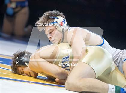 Thumbnail 1 in CIF State Boys Wrestling Championships (Finals; 106lbs - 145llbs) photogallery.