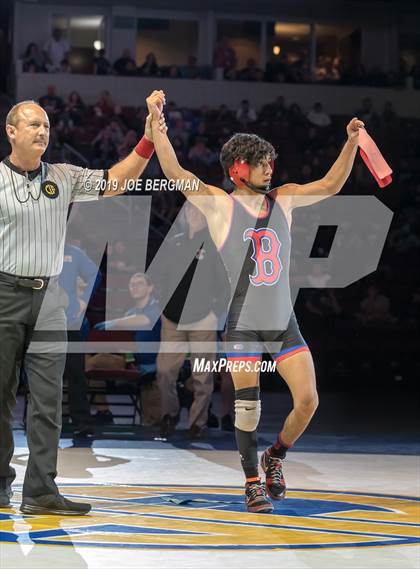 Thumbnail 1 in CIF State Boys Wrestling Championships (Finals; 106lbs - 145llbs) photogallery.