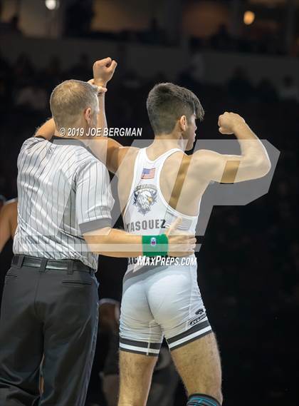 Thumbnail 1 in CIF State Boys Wrestling Championships (Finals; 106lbs - 145llbs) photogallery.