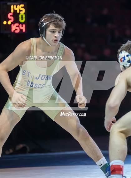 Thumbnail 1 in CIF State Boys Wrestling Championships (Finals; 106lbs - 145llbs) photogallery.