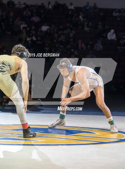 Thumbnail 1 in CIF State Boys Wrestling Championships (Finals; 106lbs - 145llbs) photogallery.