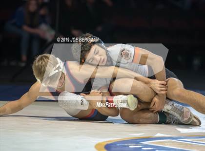 Thumbnail 1 in CIF State Boys Wrestling Championships (Finals; 106lbs - 145llbs) photogallery.
