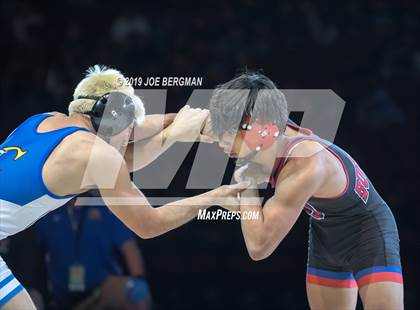 Thumbnail 1 in CIF State Boys Wrestling Championships (Finals; 106lbs - 145llbs) photogallery.