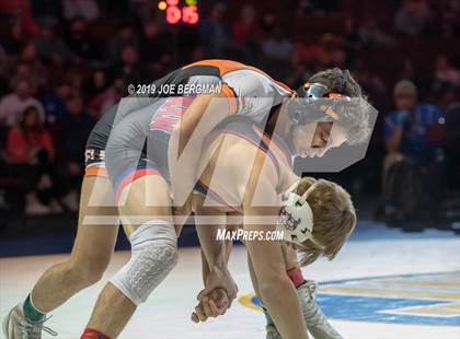 Thumbnail 3 in CIF State Boys Wrestling Championships (Finals; 106lbs - 145llbs) photogallery.