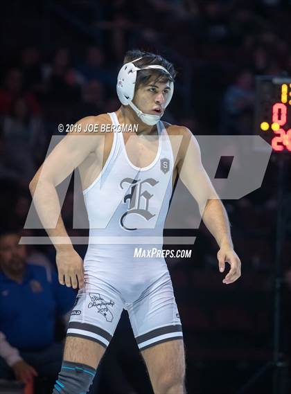 Thumbnail 3 in CIF State Boys Wrestling Championships (Finals; 106lbs - 145llbs) photogallery.