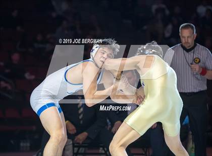 Thumbnail 3 in CIF State Boys Wrestling Championships (Finals; 106lbs - 145llbs) photogallery.