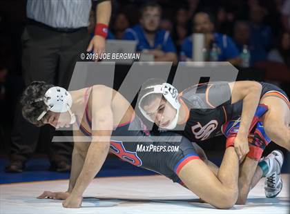 Thumbnail 3 in CIF State Boys Wrestling Championships (Finals; 106lbs - 145llbs) photogallery.