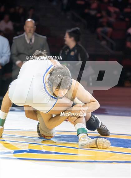 Thumbnail 3 in CIF State Boys Wrestling Championships (Finals; 106lbs - 145llbs) photogallery.