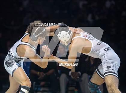 Thumbnail 3 in CIF State Boys Wrestling Championships (Finals; 106lbs - 145llbs) photogallery.