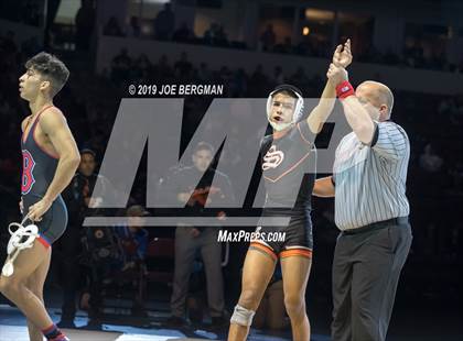 Thumbnail 1 in CIF State Boys Wrestling Championships (Finals; 106lbs - 145llbs) photogallery.