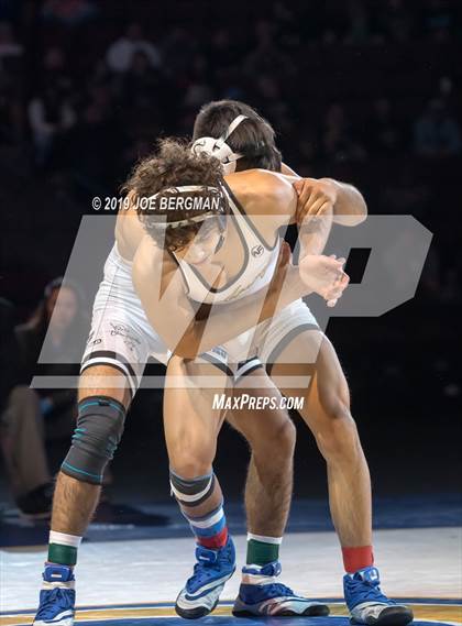 Thumbnail 1 in CIF State Boys Wrestling Championships (Finals; 106lbs - 145llbs) photogallery.