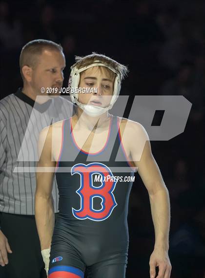 Thumbnail 1 in CIF State Boys Wrestling Championships (Finals; 106lbs - 145llbs) photogallery.