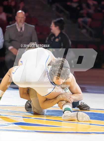 Thumbnail 2 in CIF State Boys Wrestling Championships (Finals; 106lbs - 145llbs) photogallery.