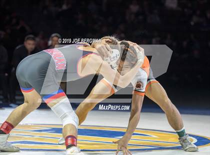 Thumbnail 1 in CIF State Boys Wrestling Championships (Finals; 106lbs - 145llbs) photogallery.