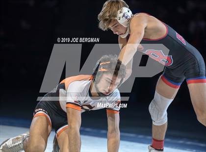 Thumbnail 2 in CIF State Boys Wrestling Championships (Finals; 106lbs - 145llbs) photogallery.