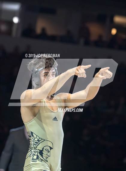 Thumbnail 3 in CIF State Boys Wrestling Championships (Finals; 106lbs - 145llbs) photogallery.