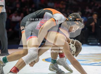 Thumbnail 1 in CIF State Boys Wrestling Championships (Finals; 106lbs - 145llbs) photogallery.