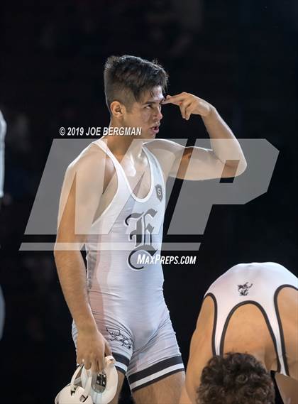 Thumbnail 2 in CIF State Boys Wrestling Championships (Finals; 106lbs - 145llbs) photogallery.
