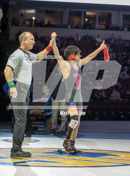 Thumbnail 3 in CIF State Boys Wrestling Championships (Finals; 106lbs - 145llbs) photogallery.