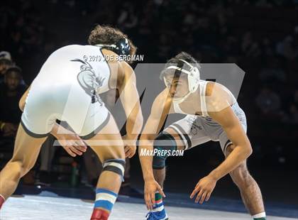Thumbnail 2 in CIF State Boys Wrestling Championships (Finals; 106lbs - 145llbs) photogallery.