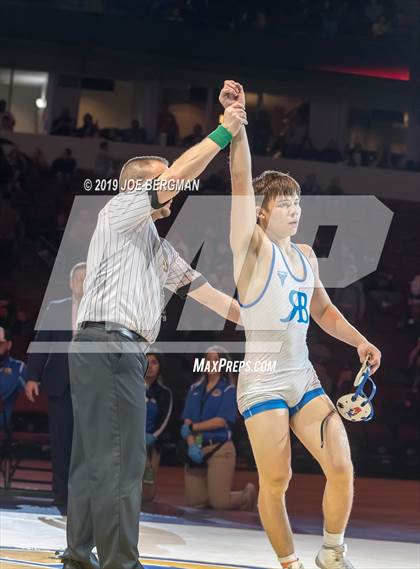 Thumbnail 2 in CIF State Boys Wrestling Championships (Finals; 106lbs - 145llbs) photogallery.
