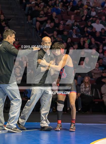 Thumbnail 3 in CIF State Boys Wrestling Championships (Finals; 106lbs - 145llbs) photogallery.