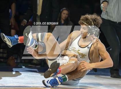 Thumbnail 1 in CIF State Boys Wrestling Championships (Finals; 106lbs - 145llbs) photogallery.