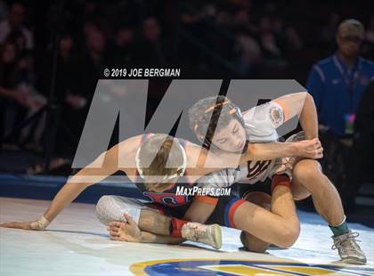 Thumbnail 3 in CIF State Boys Wrestling Championships (Finals; 106lbs - 145llbs) photogallery.