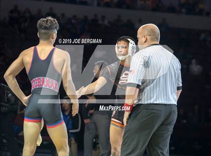 Thumbnail 3 in CIF State Boys Wrestling Championships (Finals; 106lbs - 145llbs) photogallery.