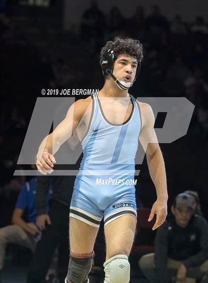 Thumbnail 1 in CIF State Boys Wrestling Championships (Finals; 106lbs - 145llbs) photogallery.
