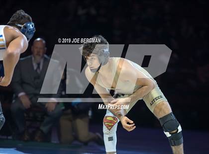 Thumbnail 1 in CIF State Boys Wrestling Championships (Finals; 106lbs - 145llbs) photogallery.