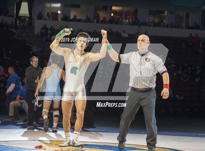 Thumbnail 2 in CIF State Boys Wrestling Championships (Finals; 106lbs - 145llbs) photogallery.
