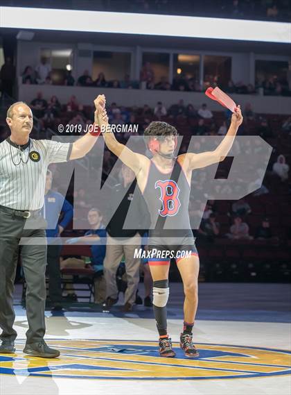 Thumbnail 2 in CIF State Boys Wrestling Championships (Finals; 106lbs - 145llbs) photogallery.