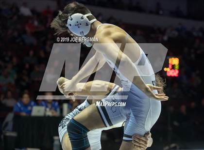 Thumbnail 3 in CIF State Boys Wrestling Championships (Finals; 106lbs - 145llbs) photogallery.