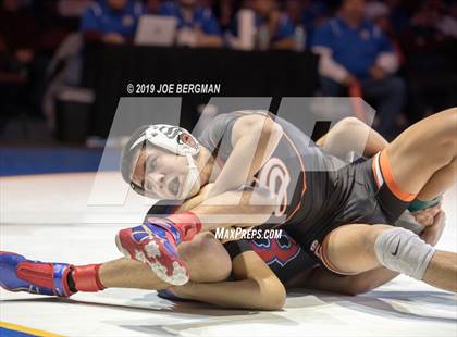 Thumbnail 1 in CIF State Boys Wrestling Championships (Finals; 106lbs - 145llbs) photogallery.