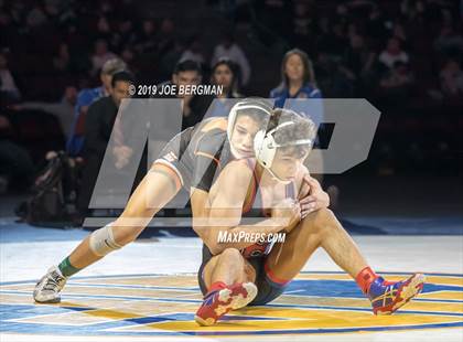 Thumbnail 1 in CIF State Boys Wrestling Championships (Finals; 106lbs - 145llbs) photogallery.
